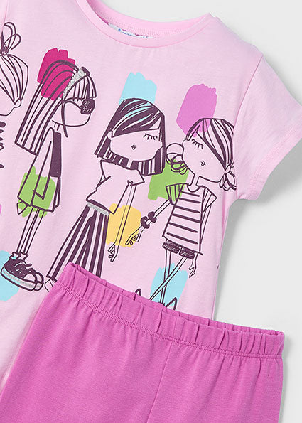 Mayoral Conjunto leggings e t-shirt menina