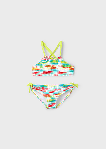 Mayoral Bikini estampado laço menina