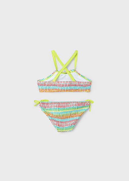 Mayoral Bikini estampado laço menina