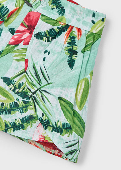 Mayoral Saia calça tropical menina