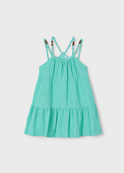 Mayoral Vestido perfurado menina