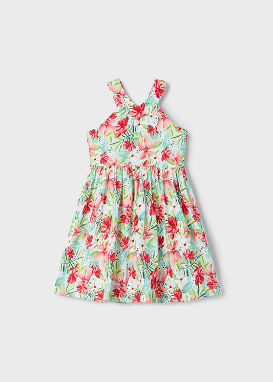 Mayoral Vestido costas cruzadas menina