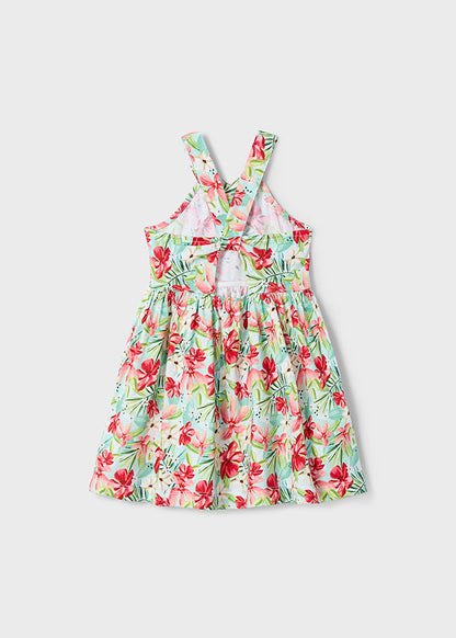 Mayoral Vestido costas cruzadas menina