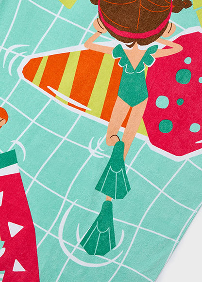 Mayoral Toalha estampada praia