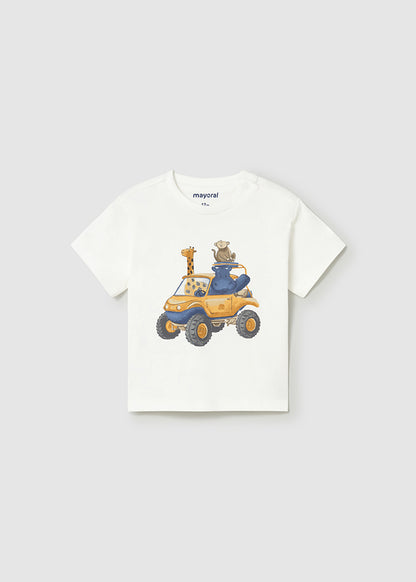 Mayoral T-shirt veiculo bebé