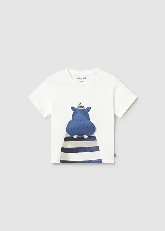 Mayoral T-shirt com aplique bebé