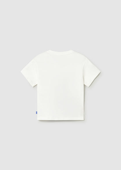 Mayoral T-shirt com aplique bebé