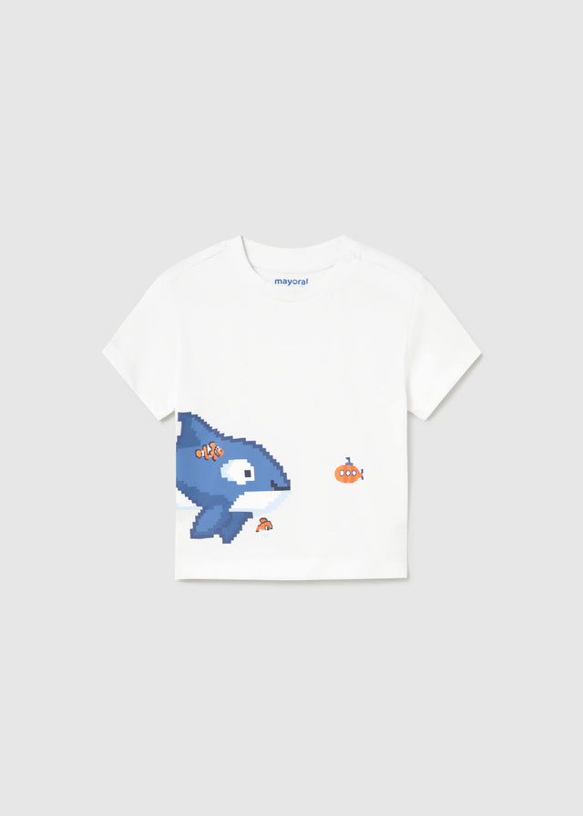 Mayoral T-shirt serigrafia bebé