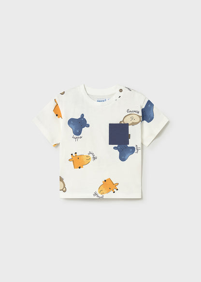 Mayoral T-shirt estampada bebé