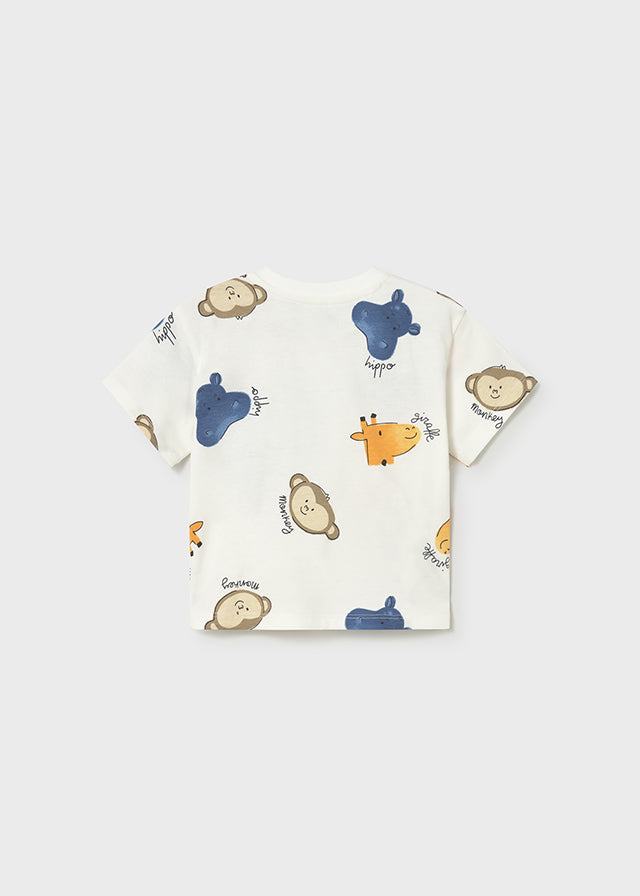 Mayoral T-shirt estampada bebé