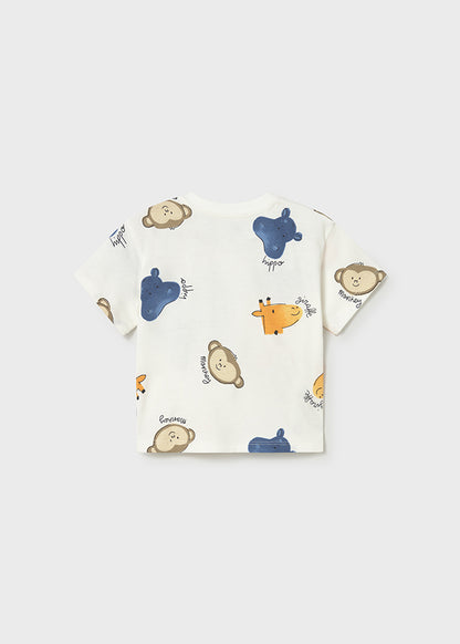 Mayoral T-shirt estampada bebé