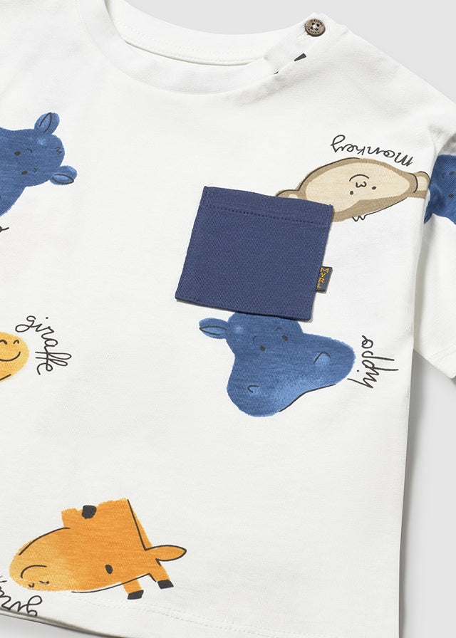 Mayoral T-shirt estampada bebé