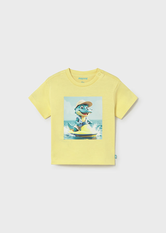 Mayoral T-shirt bebé crocodilo