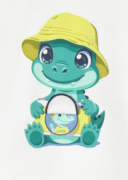 Mayoral T-shirt interativa bebé