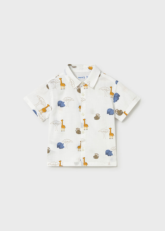 Mayoral Camisa estampada bebé