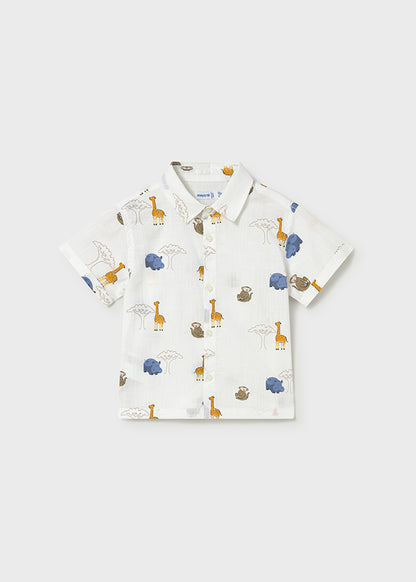 Mayoral Camisa estampada bebé