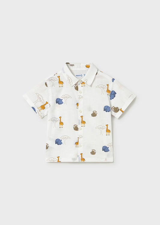 Mayoral Camisa estampada bebé