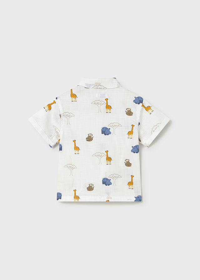 Mayoral Camisa estampada bebé