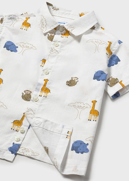 Mayoral Camisa estampada bebé