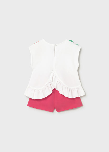 Mayoral Conjunto calção e t-shirt bebé