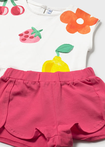Mayoral Conjunto calção e t-shirt bebé