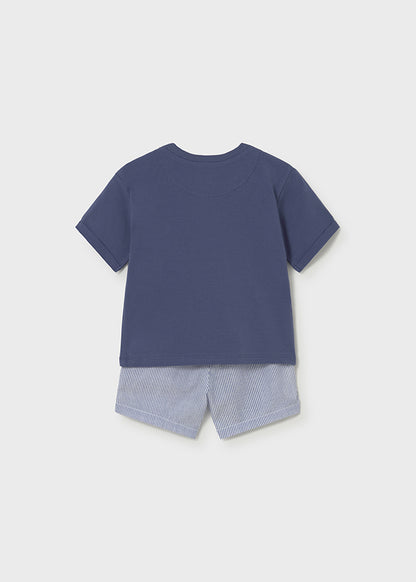 Mayoral Conjunto bermuda e camisa bebé
