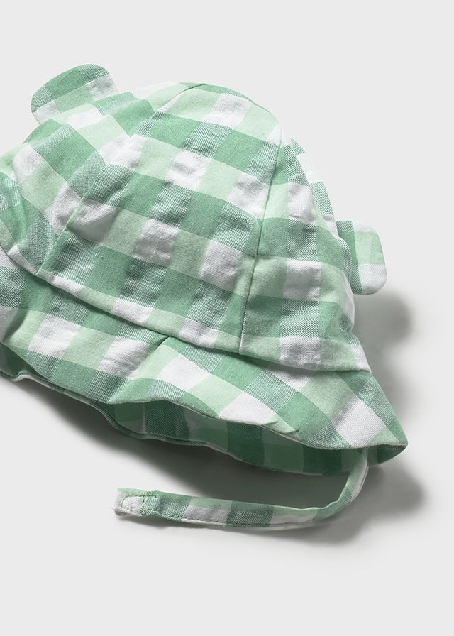 Mayoral Conjunto 3 peças gorro orelhitas recém nascido