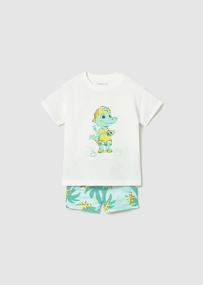 Mayoral Conjunto banho e t-shirt proteção solar bebé