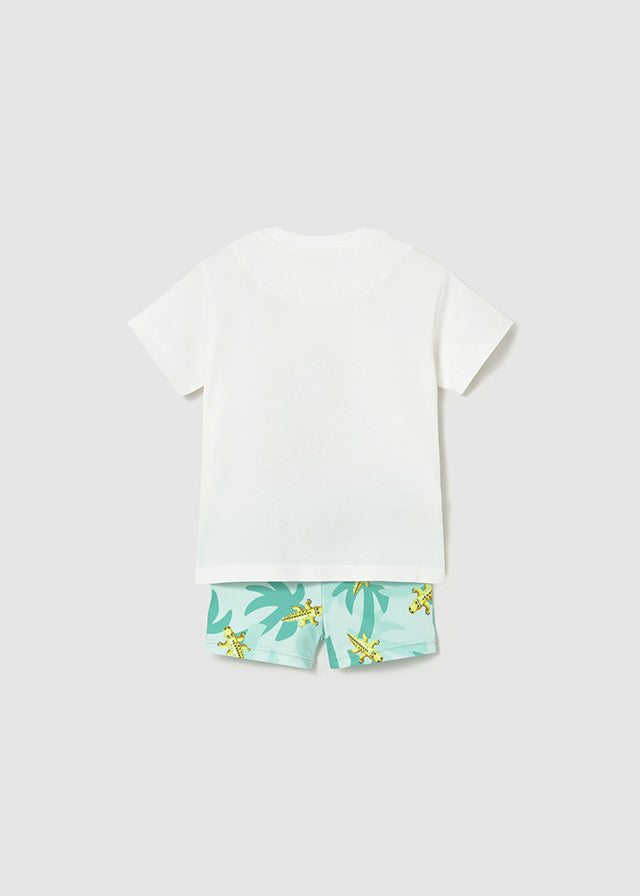 Mayoral Conjunto banho e t-shirt proteção solar bebé