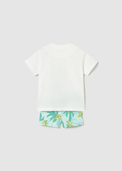 Mayoral Conjunto banho e t-shirt proteção solar bebé