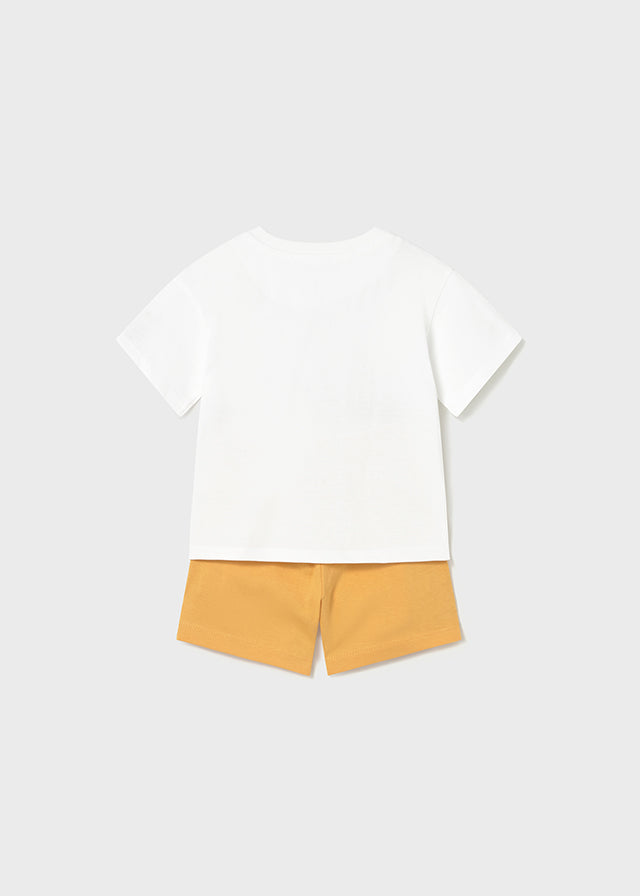 Mayoral Conjunto calção e t-shirt surf bebé