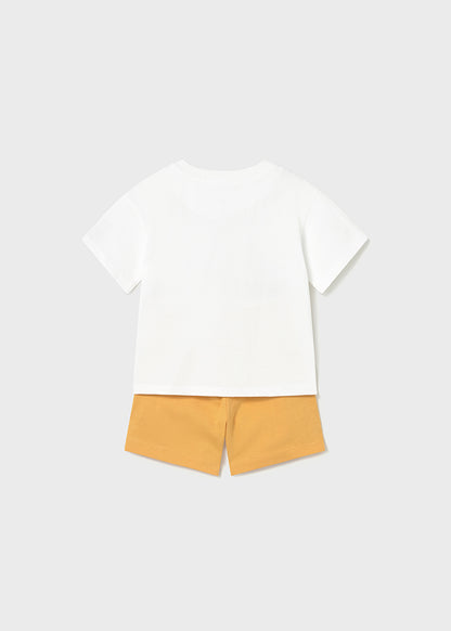 Mayoral Conjunto calção e t-shirt surf bebé