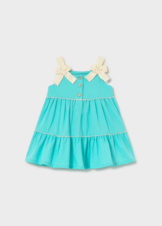 Mayoral Vestido com laços bebé