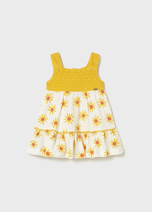 Mayoral Vestido combinado bebé
