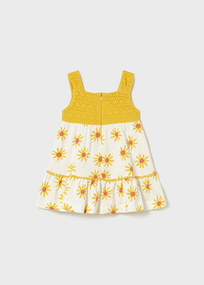 Mayoral Vestido combinado bebé