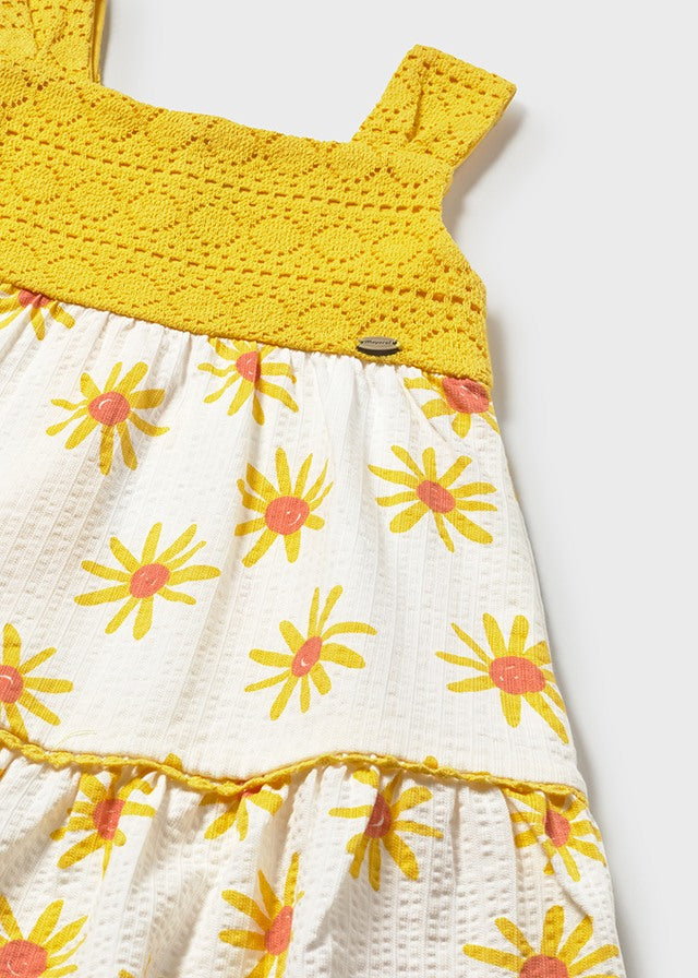 Mayoral Vestido combinado bebé