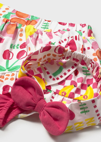 Mayoral Conjunto 3 peças com fita de cabelo bebé