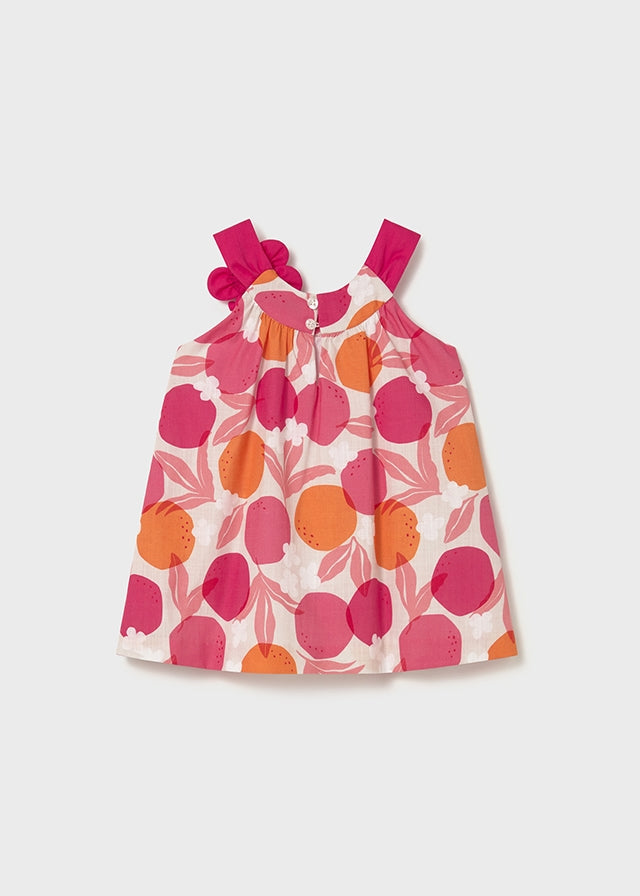 Mayoral Vestido estampado flor bebé