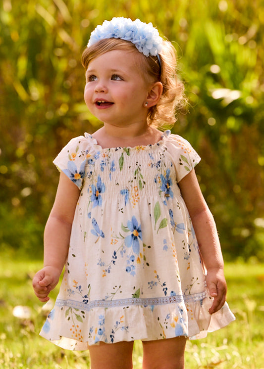 Mayoral Vestido estampado bebé
