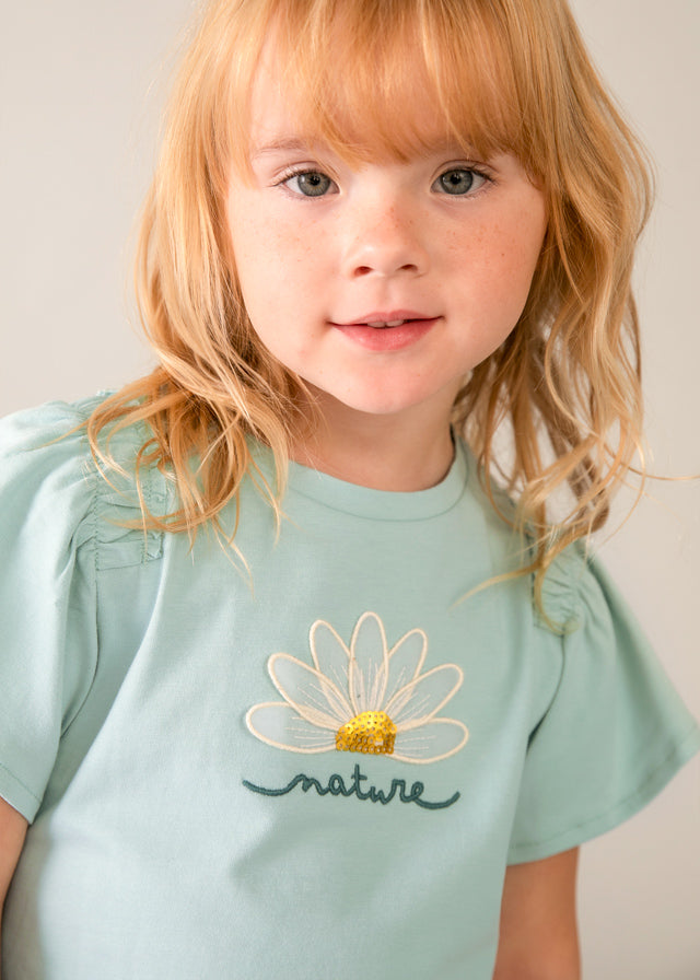 Mayoral T-shirt aplique menina