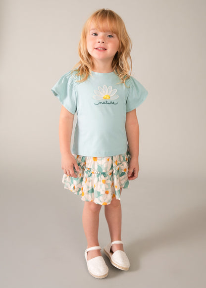 Mayoral T-shirt aplique menina