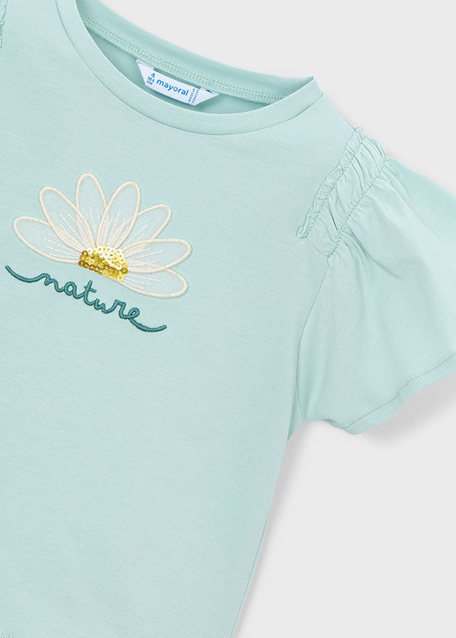 Mayoral T-shirt aplique menina