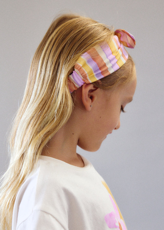 Mayoral T-shirt com fita cabelo estampado menina
