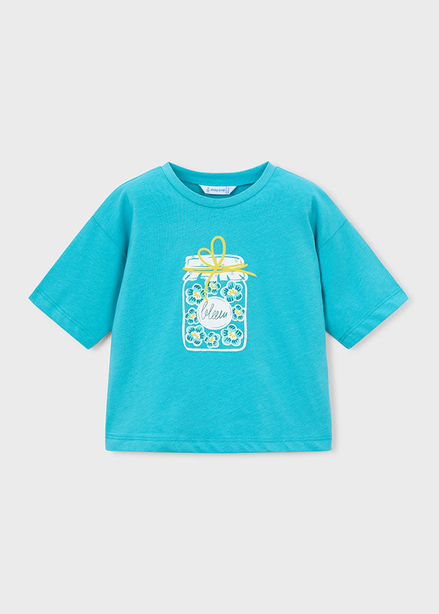 Mayoral T-shirt ombro caído menina