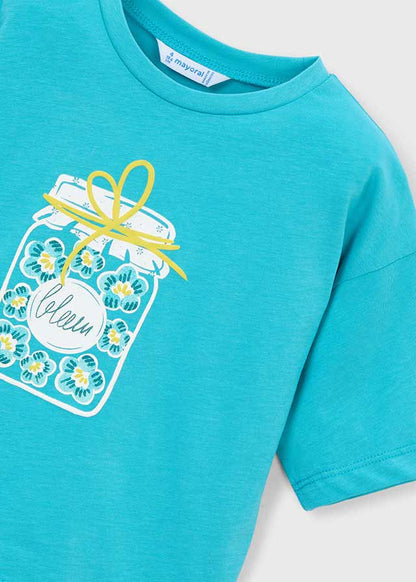 Mayoral T-shirt ombro caído menina