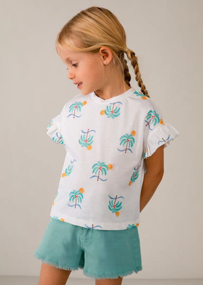 Mayoral T-shirt estampada menina