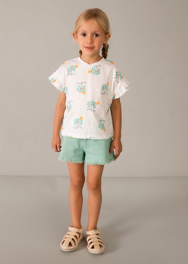 Mayoral T-shirt estampada menina