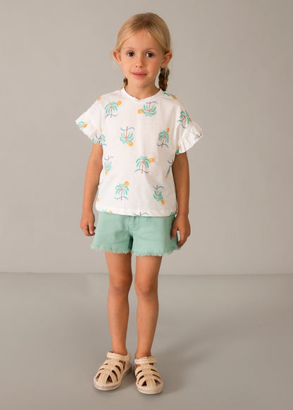 Mayoral T-shirt estampada menina