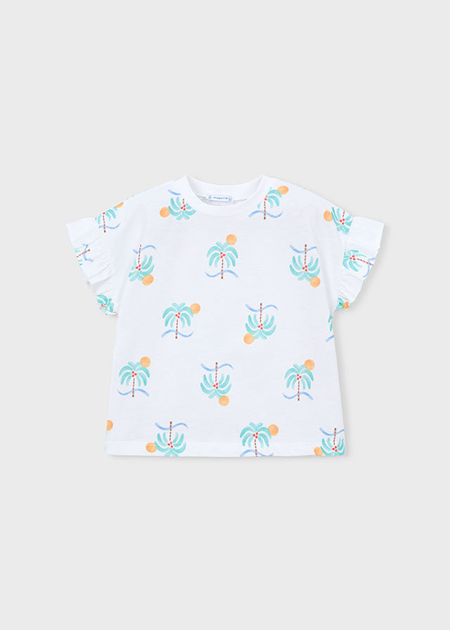 Mayoral T-shirt estampada menina