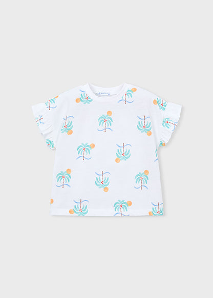 Mayoral T-shirt estampada menina